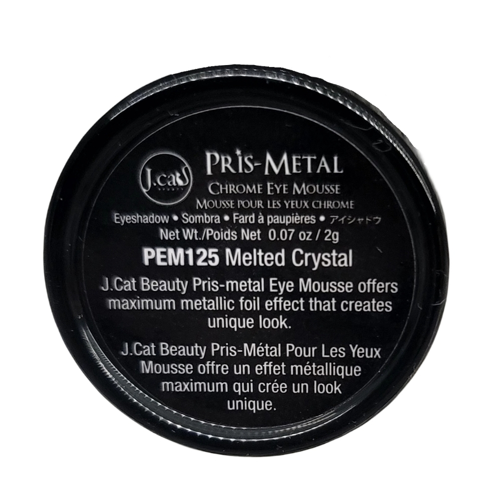J.Cat Pris-Metal Chrome Eye Mousse shade Melted Crystal - Picture 6 of 6